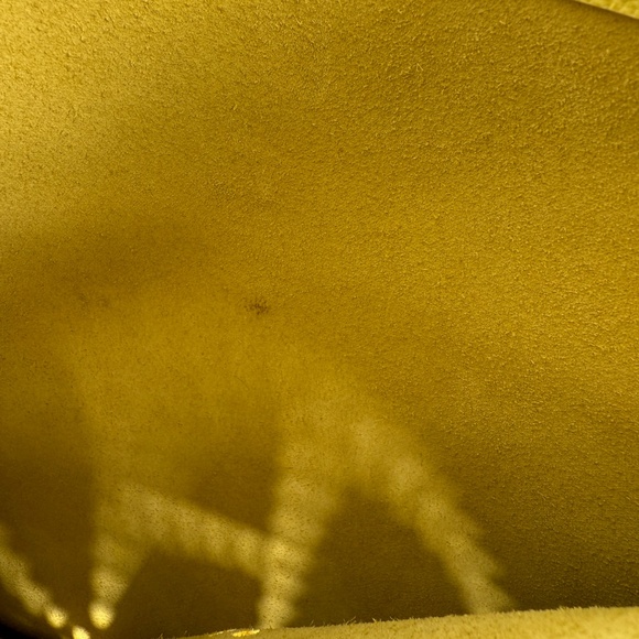 HERMES Evelyne III 33 GM Lime Yellow Epsom Leather Crossbody Bag - Picture 10 of 12